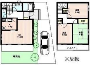 ブリージングタウン百草園の物件間取画像